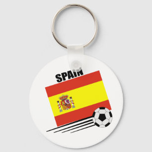 スペインのなサッカーチーム キーホルダー