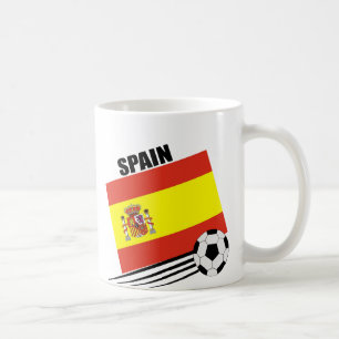 スペインのなサッカーチーム コーヒーマグカップ