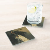 スペインのなダンサー、「El Jaleo」のための勉強、1882年 ガラスコースター (アングル)