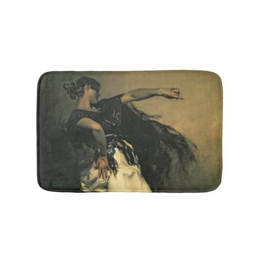 スペインのなダンサー、「El Jaleo」のための勉強、1882年 バスマット (正面)