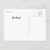 スペインのなテラス 案内ポストカード (裏面)