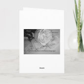 スペインのなバレンタインのお母さんカード シーズンカード (裏面)