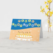 スペインのなバースデー・カード カード (黄色い花)