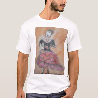 スペインのなフラメンコのダンサーの水彩画の絵画、… Tシャツ