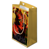 スペインのなヴィンテージのフラメンコのダンサー スモールペーパーバッグ (正面アングル)