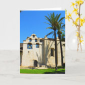 スペインのな代表団の挨拶状-中ブランク カード (黄色い花)