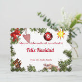 スペインのな休日カード 招待状 (スタンド正面)