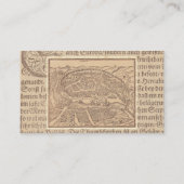 スペインのな先生のための名刺、教授 名刺 (裏面)