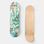 スペインのな入れ墨の口論 スケートボード (正面)