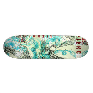 スペインのな入れ墨の口論 スケートボード