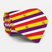 スペインのな共和党の旗- Bandera República España ネクタイ (ロール)
