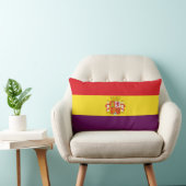 スペインのな共和党の旗- Bandera República España ランバークッション (椅子)