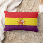 スペインのな共和党の旗- Bandera República España ランバークッション (ブランケット)