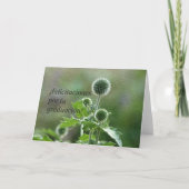 スペインのな卒業 カード (正面)