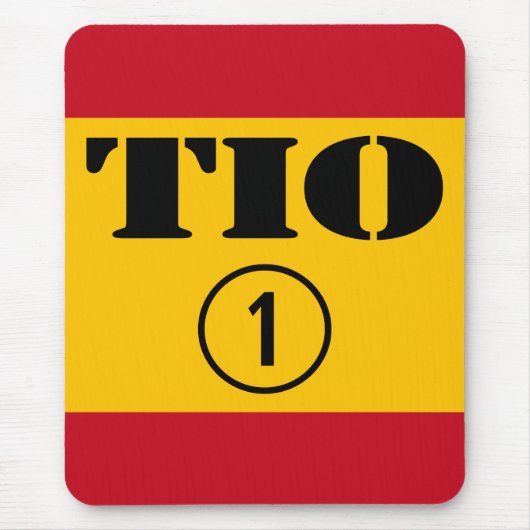 スペインのな叔父さん: Tio Numero Uno マウスパッド (正面)