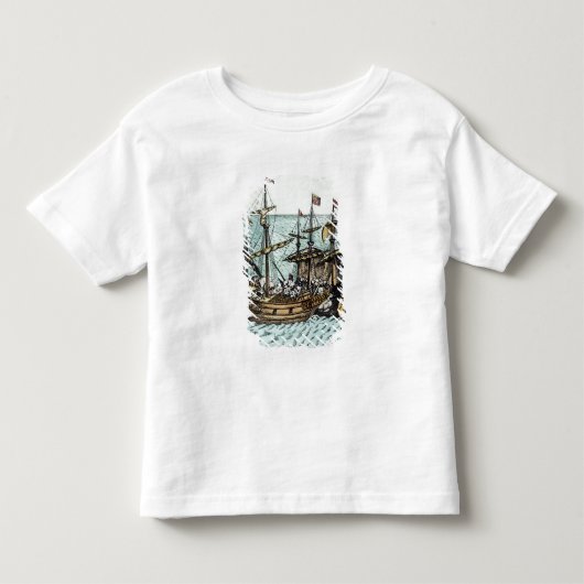 スペインのな宝舟 トドラーTシャツ (正面)