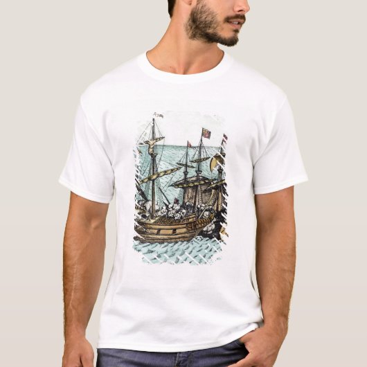 スペインのな宝舟 Tシャツ (正面)