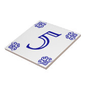 スペインのな屋家番号のタイル タイル (側面)