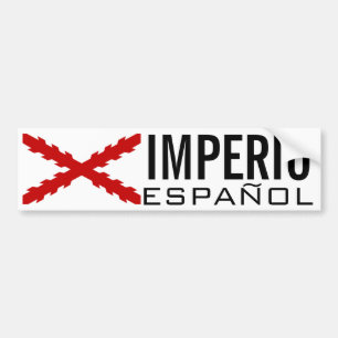 スペインのな帝国 バンパーステッカー