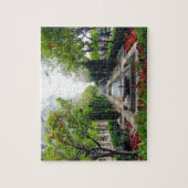 スペインのな庭の噴水 ジグソーパズル (縦)