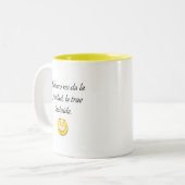 スペインのな引用文 ツートーンマグカップ (正面左)