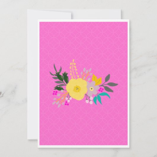 スペインのな招待状、Bautizo Invitaciónのniña 招待状 (裏面)