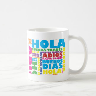 スペインのな挨拶 コーヒーマグカップ