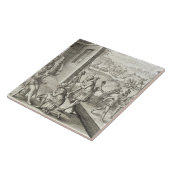 スペインのな捕獲の城砦キャロライン「新しいからの1565年、 タイル (側面)