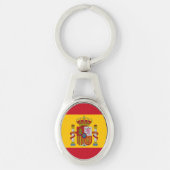 スペインのな旗 キーホルダー (正面)