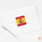 スペインのな旗 スクエアシール (封筒)