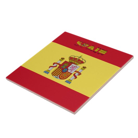 スペインのな旗 タイル (側面)