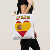 スペインのな旗 トートバッグ (クローズアップ)
