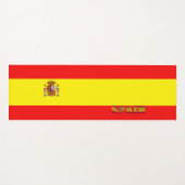 スペインのな旗 ヨガマット (正面(横))
