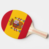 スペインのな旗 卓球ラケット (横)