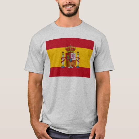 スペインのな旗 Tシャツ (正面)