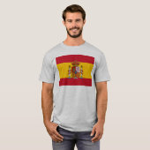スペインのな旗 Tシャツ (正面フル)