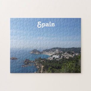 スペインのな海岸の眺め ジグソーパズル