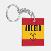 スペインのな祖父: Abuelo Numero Uno キーホルダー (正面左)
