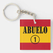 スペインのな祖父: Abuelo Numero Uno キーホルダー (正面)