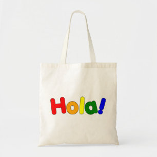 スペインのな虹こんにちは: スペインのアイリスHola トートバッグ