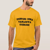 スペインのな計器飛行証明 Tシャツ (正面)