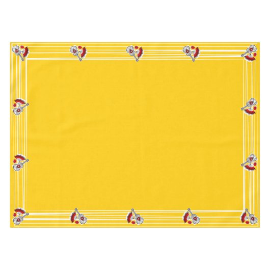 スペインのな記念品のテーブルクロス52 x 70 テーブルクロス (正面(横))