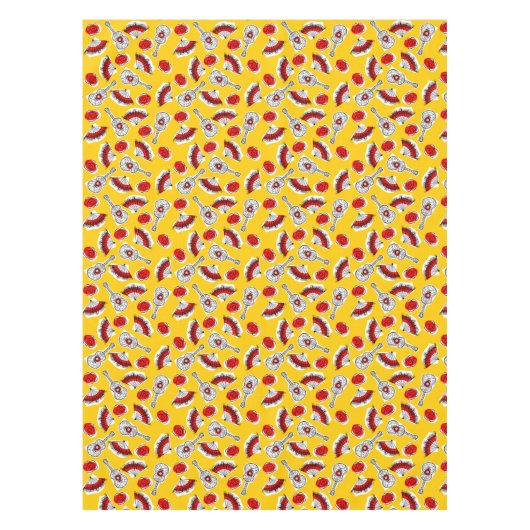 スペインのな記念品の数々のなテーブルクロス テーブルクロス (正面)