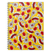 スペインのな記念品の数々のなノート ノートブック (正面)