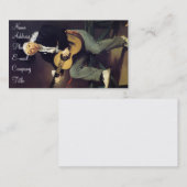 「スペインのなSinger 名刺 (正面/裏面)