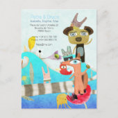 スペインのはがきを移動した 案内ポストカード (正面)