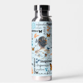 スペインのやる気を起こさせる確認用水筒 ウォーターボトル (左面)