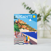 スペインのアリカンテ旅行 ポストカード (スタンド正面)