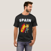 スペインのイエネコ Tシャツ (正面フル)