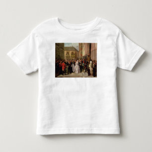 スペインのイザベラIIとその夫 トドラーTシャツ
